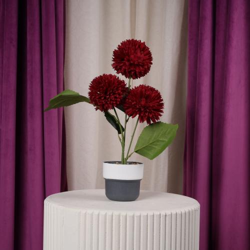 شجر زينة صناعي صغير كبدي