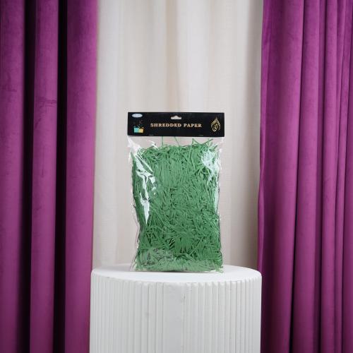 كيس قش (قصاصات ورق أخضر)