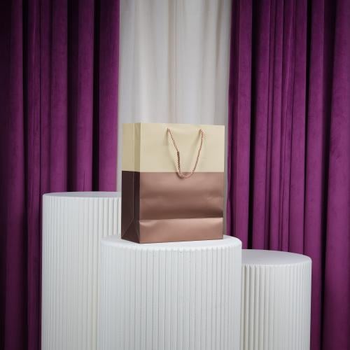 أكياس مستطيل بني وبيج شيال