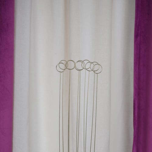 حامل كروت ذهبي شكل دائرة كبير (ربطة)