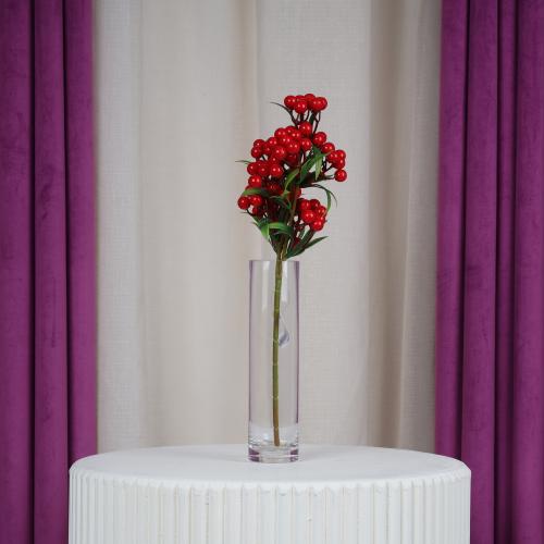 ورد صناعي كرات أحمر