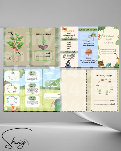 جميع مطويات الصف الثالث ابتدائي علوم النصف الاول 1...