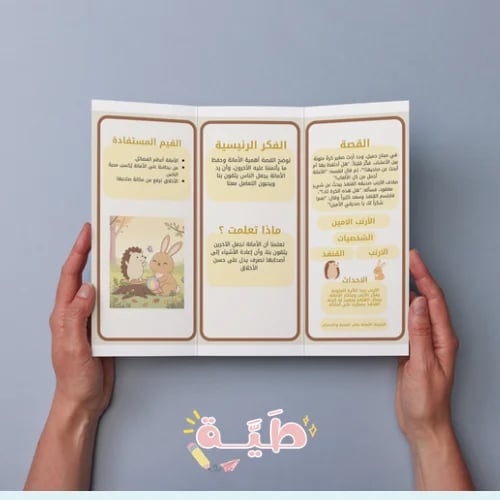 مشروع لغتي الصف الخامس الأخلاق و الفضائل الترم الأ...