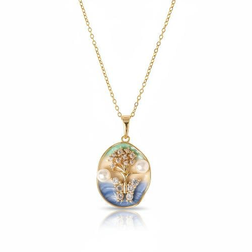 Aurora Butterfly Necklace