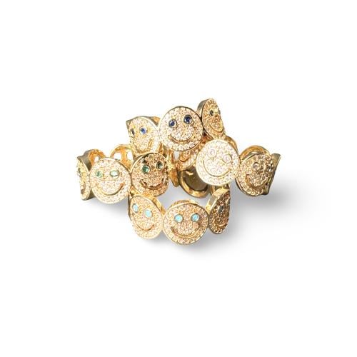 Ring Happy face Gold