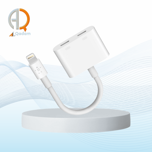 وصلت شاحن آيفون وسماعة