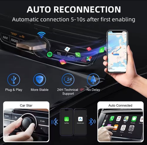 كار بلاي carplay فتح الموسيقى والخرائط