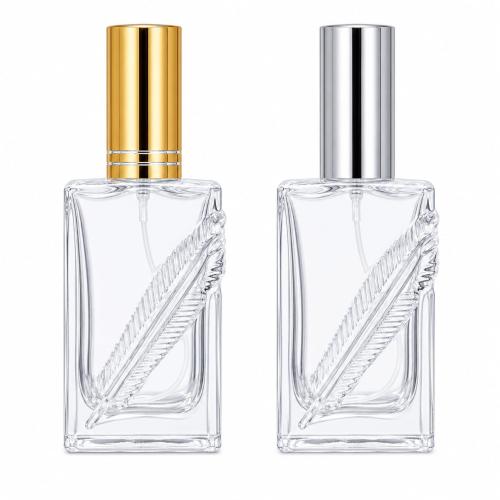 علب عطور برم فارغ 50مل شفاف -12 قطعة