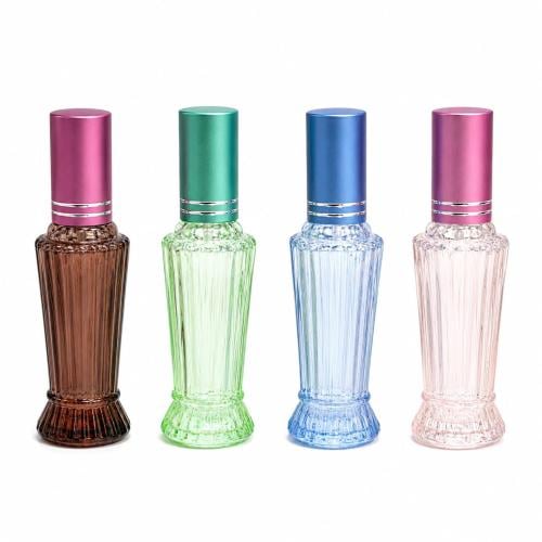 علب عطور بخاخ فارغ برم 10مل -12 قطعة