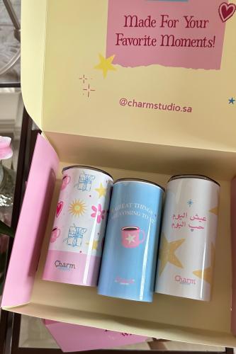 Charm mugs