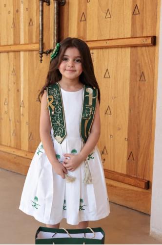 فستان اليوم الوطني جديد