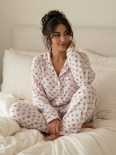 Red fiona pyjamas