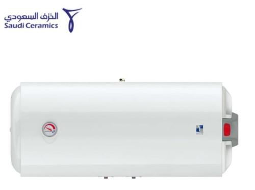 سخان نائم 100 لتر كهرباء 220 خزف سعودي