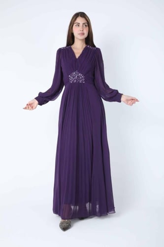 فستان شيفون ناعم