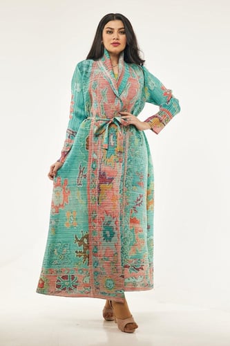 جلابية منقوشة للمناسبات