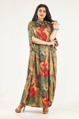 جلابية ملونة