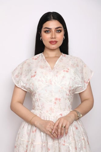 فستان كم عريض روعه