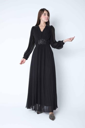 فستان شيفون ناعم