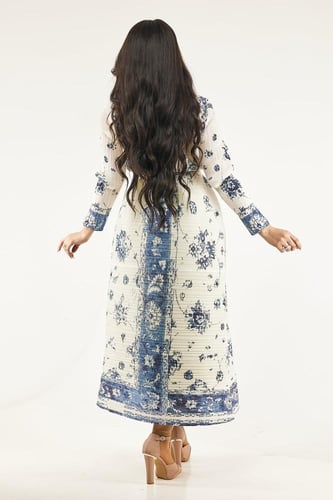 جلابية منقوشة للمناسبات