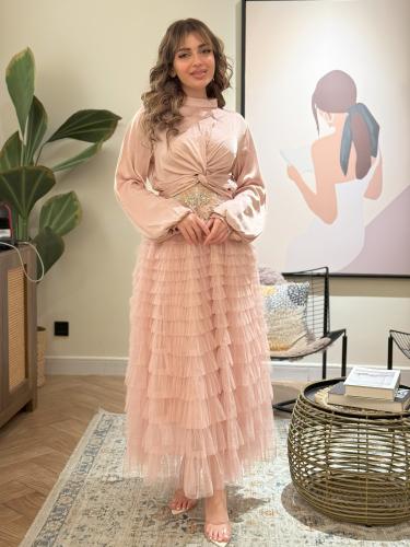 طقم قطعتين انيق بتل طبقات