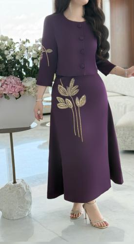 طقم “أناقة عصرية بلمسة فاخرة” – تصميم متكامل بحضور...