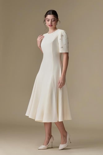 فستان “أناقة ناعمة مرصعة” – حضور راقٍ بلمسة كلاسيك...