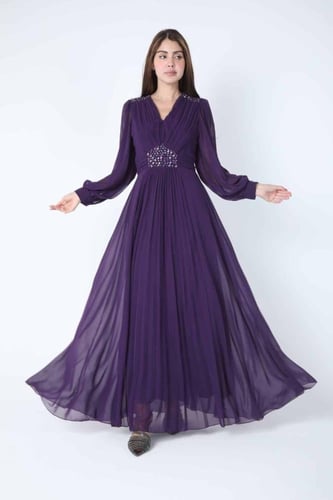 فستان شيفون ناعم