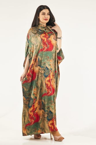 جلابية ملونة