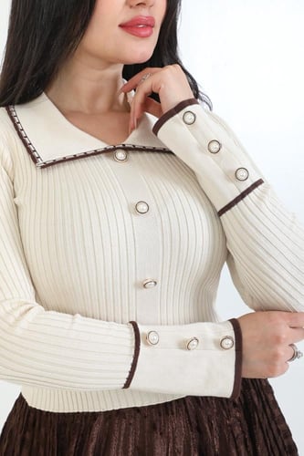 فستان ريب كلاسيك راقي – أناقة هادئة بتفاصيل ناعمة...