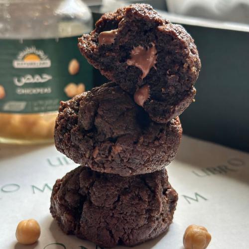 Chocolate Chickpea Brownie Cookies – 12 Pieces