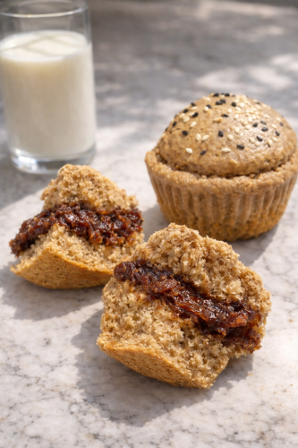 Millet & almond flour muffins (12 pcs) filled with...