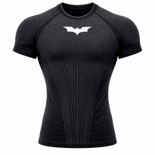 تيشيرت تمرين ضاغط بتصميم خارق-إصدار باتمان الإليت