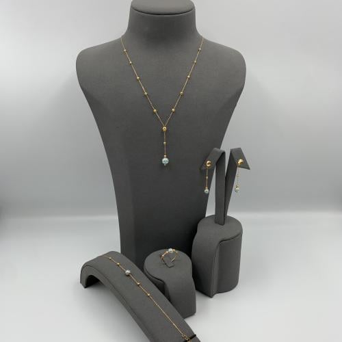 طقم تصميم هندي عيار 21