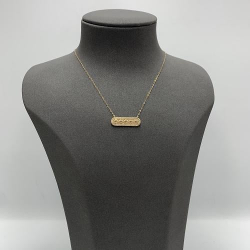 عقد مميز ايطالي تصميم الماس عيار 18 الوزن 1.3