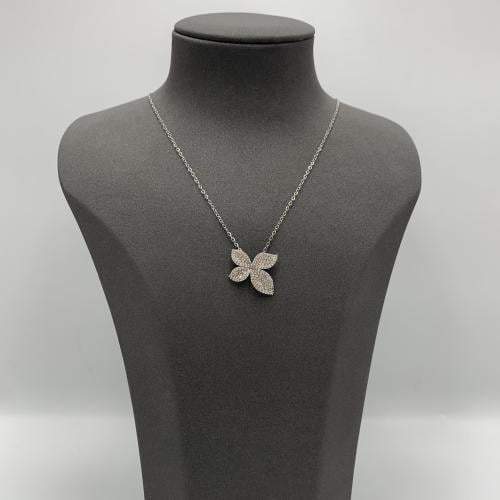 عقد مميز تصميم الماس عيار 18 الوزن 3.19