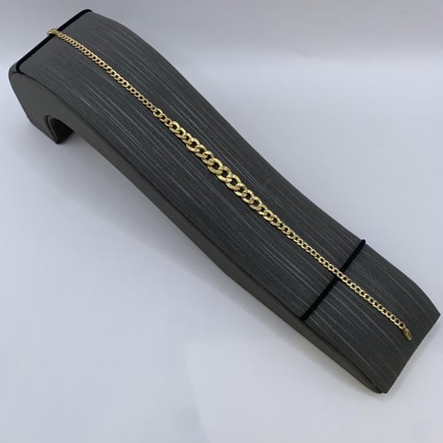 سوارة ذهب إيطالي عيار 18 وزن 1.6 جرام بتصميم سلسلة...