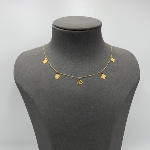 عقد بحريني ذهب عيار 21 – تصميم زخارف متدلية أنيقة...