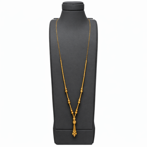 سبحة بحريني ذهب عيار 21 وزن 9.48 جرام بتصميم كرات...