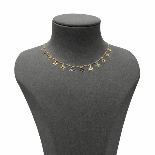 تشوكر مميز ايطالي بلوان الذهب عيار 18 الوزن 1.28