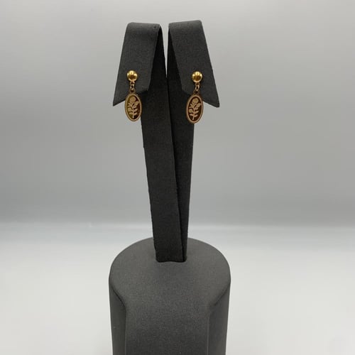 طقم ذهب بحريني ناعم عيار 21 وزن 3.37 جرام