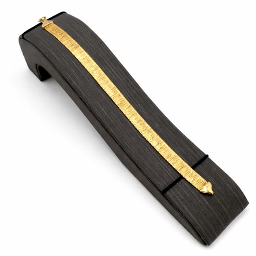 سوارة ذهب إيطالي عيار 18 وزن 7.2 جرام بتصميم حريري...