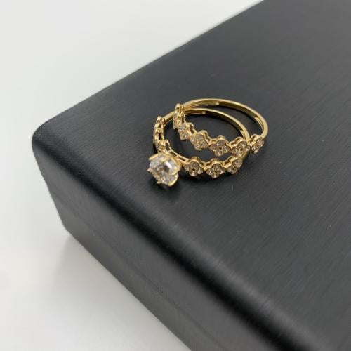 خاتم تونز مميز تصميم الماس عيار 18 الوزن 2.9