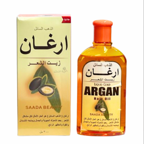 زيت الشعر ارغان الذهب السائل من سعاده بيوتي - 300...
