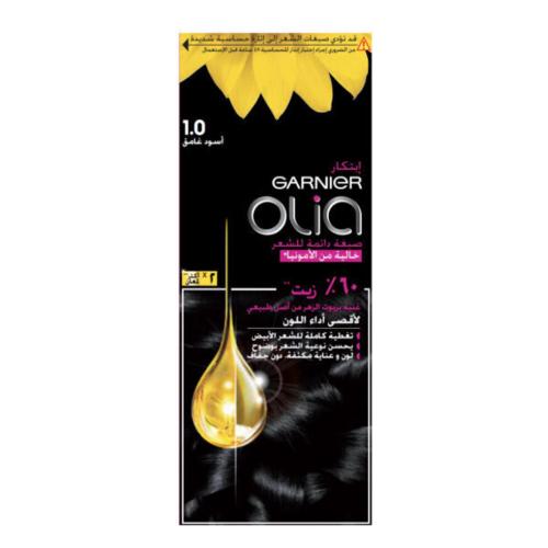 غارنييه صبغه شعر اوليا 1.0 اسود غامق