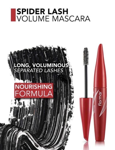 فلورمار ماسكارا 13مل سبايدر لاش فوليوم لتكثيف الرم...