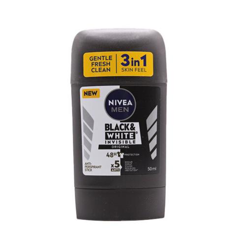 نيفيا مزيل عرق ستيك 50مل بلاك اند وايت رجالي