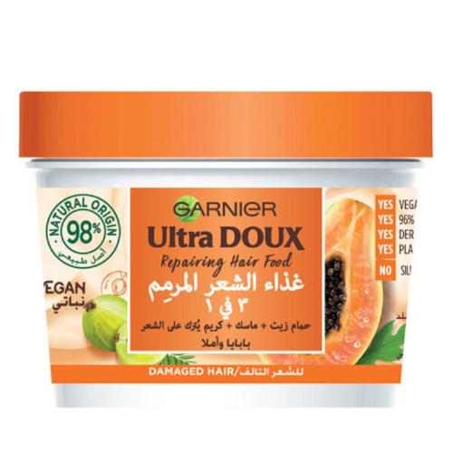 غارنييه الترا دوكس ماسك شعر هير فود 3*1 390مل بالب...