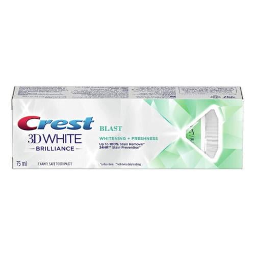 كرست معجون اسنان 3 دي وايت برليانس 75مل قوه الانتع...
