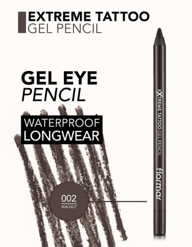 فلورمار قلم كحل جل غير لامع إكستريم تاتو 02