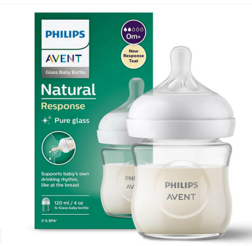 فيليبس افنت رضاعه 120مل الطبيعيه زجاجيه X1(SCY930/...